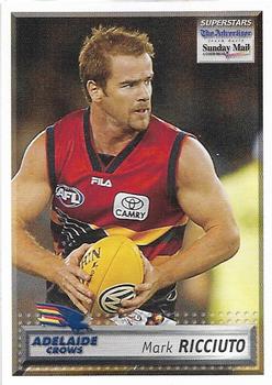 2003 Select The Advertiser-Sunday Mail AFL #2 Mark Ricciuto Front